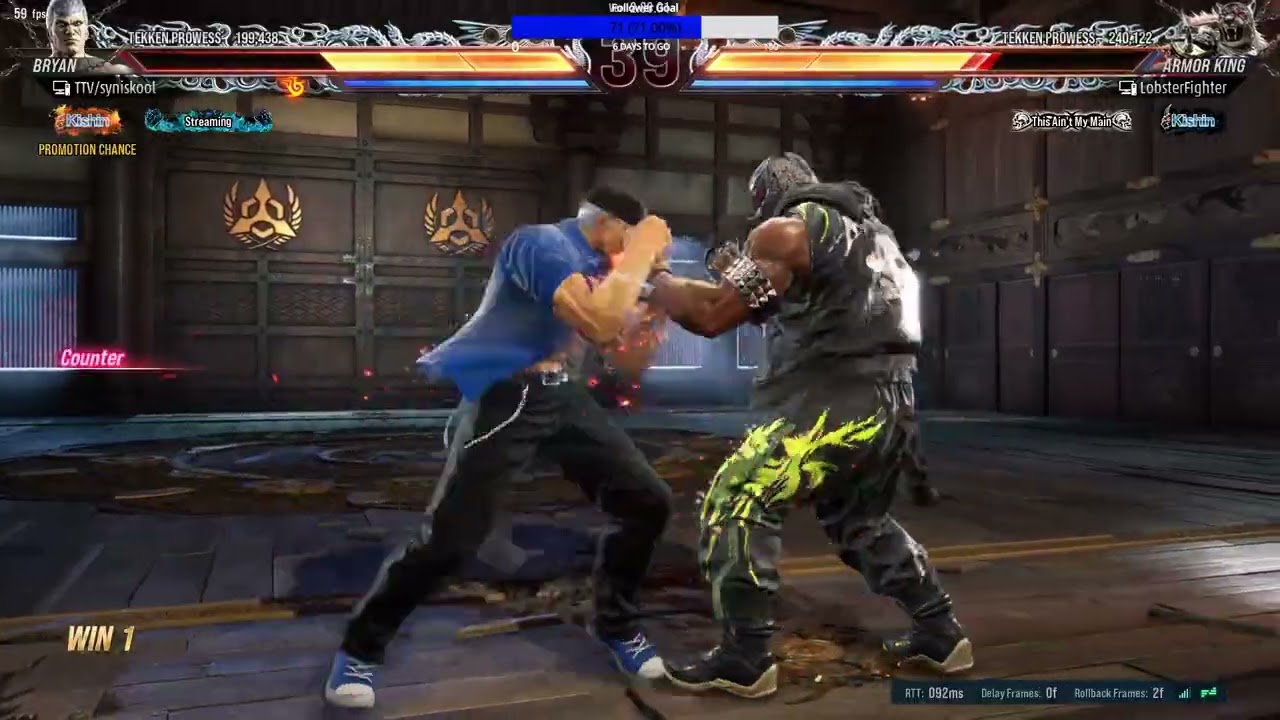 [VOD] - tekken ranked/overwatch ranked