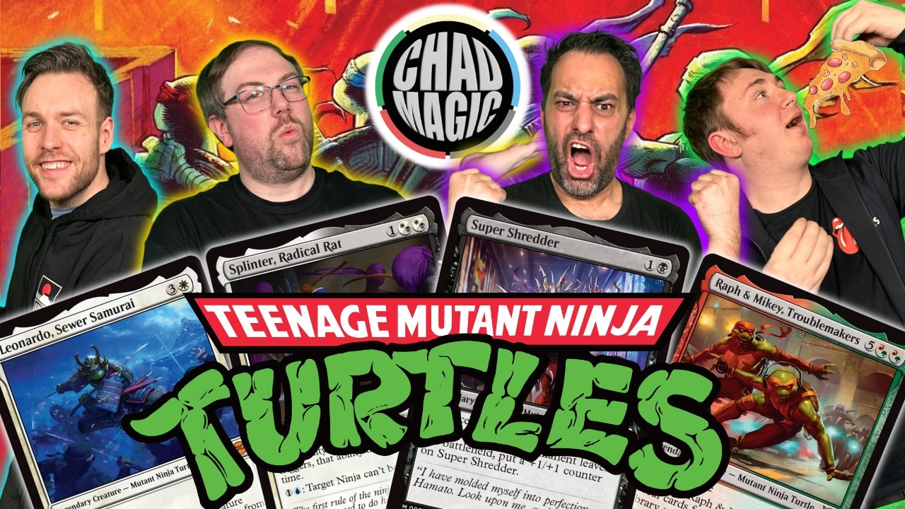 TMNT Commander - Super Shredder v Splinter, Radical Rat v Raph & Mikey, Troublemakers v Leonardo