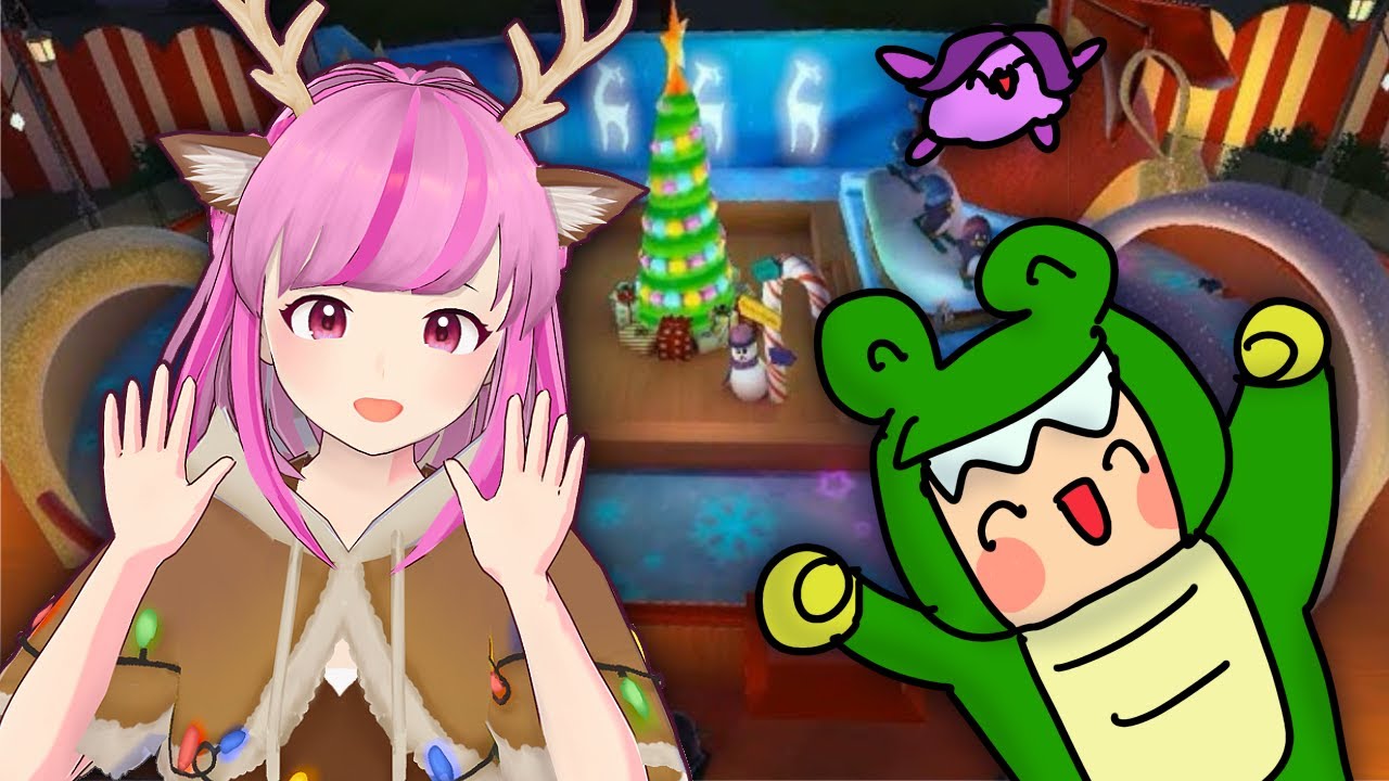 MERRY CHRISTMAS w/ ALLY !!🎄【英語ゲーム部】Powerwash Simulator
