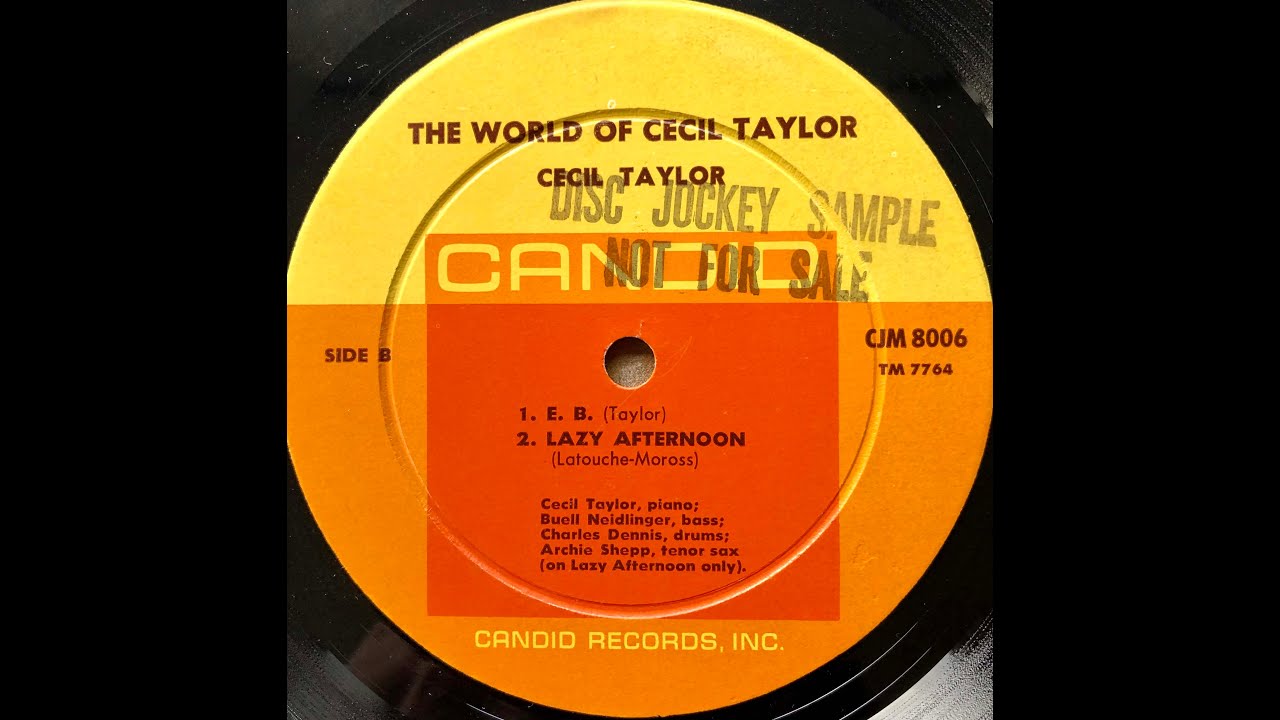 Cecil Taylor / The World Of / CJM 8006 B