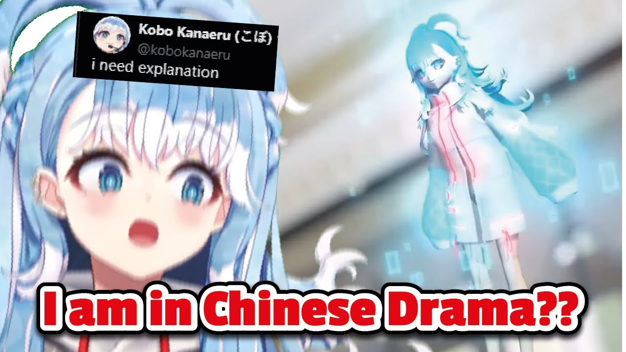 Kobo reaction on her Appearance on Chinese Drama
