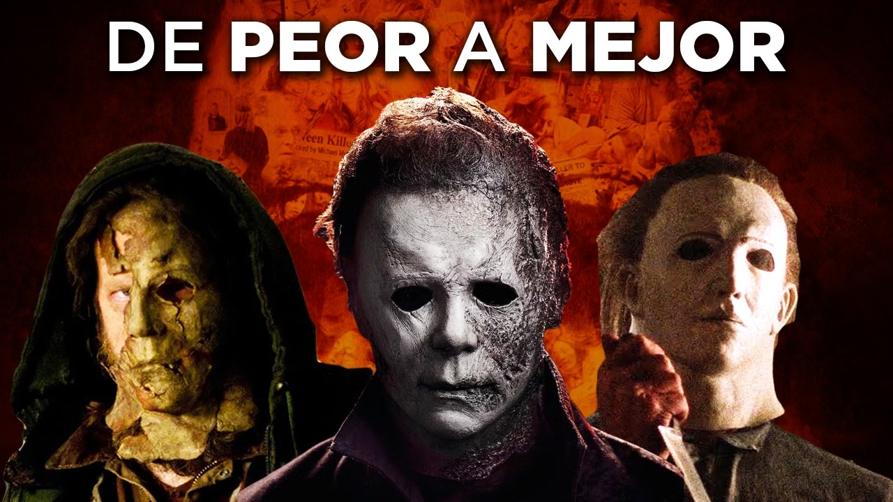 La saga de HALLOWEEN de PEOR a MEJOR