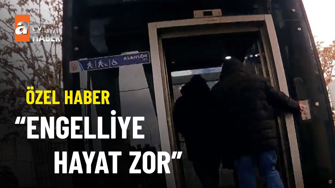 ÖZEL HABER – Engelli asansörüne engelli binemiyor - atv Ana Haber 11 Ocak 2023