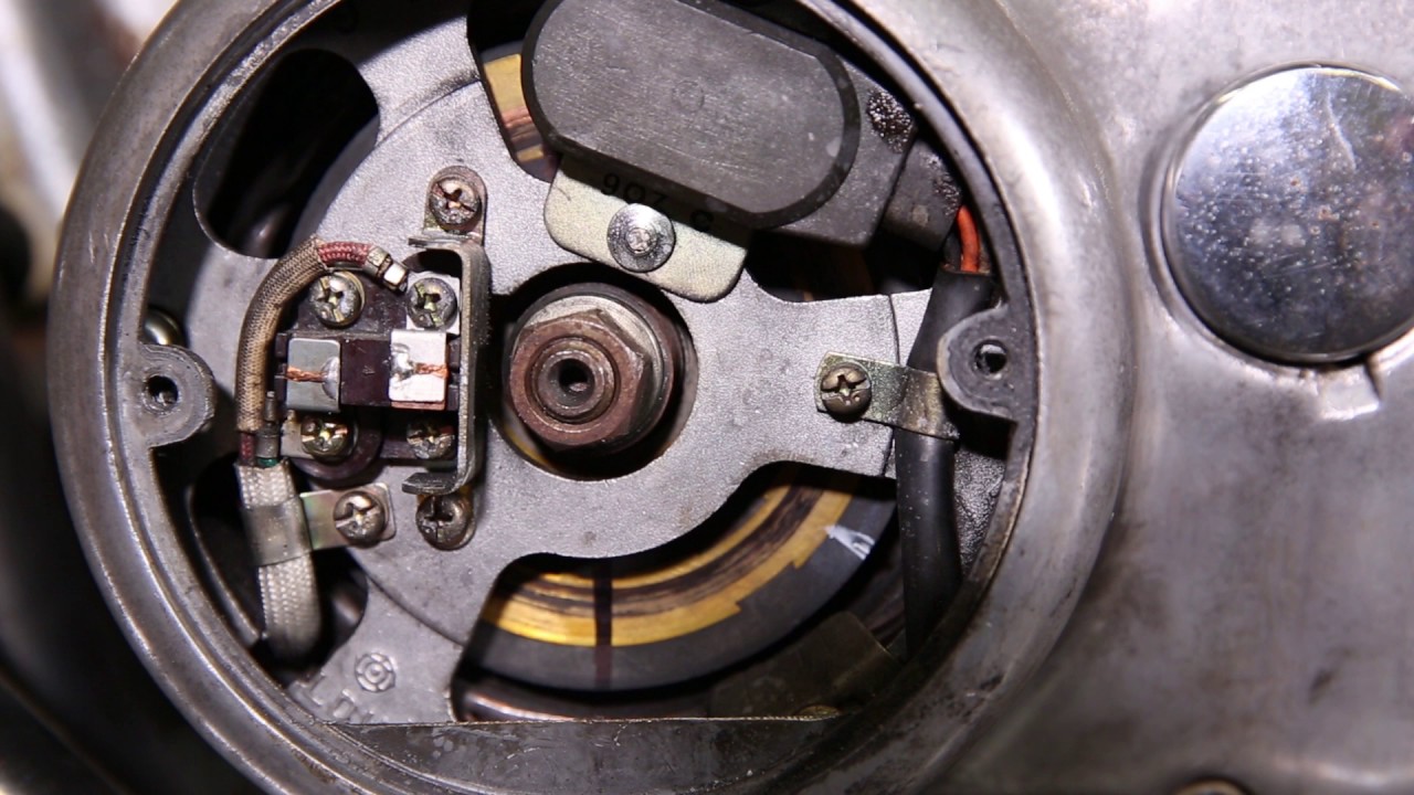 Mikes XS - Replacing Yamaha XS650 Alternator Brushes