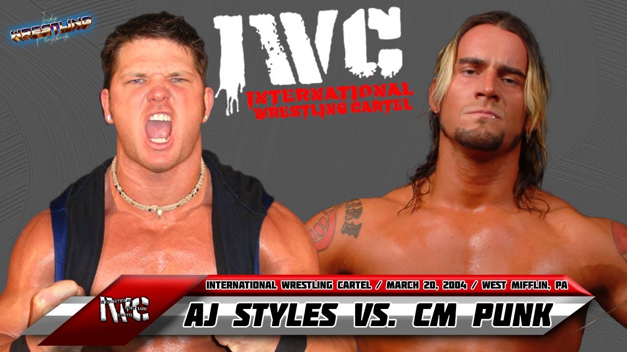 AJ Styles vs. CM Punk - International Wrestling Cartel, March 20, 2004