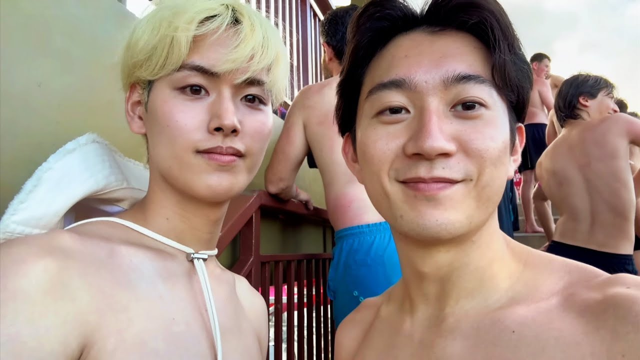 絶叫プールデート #vlog