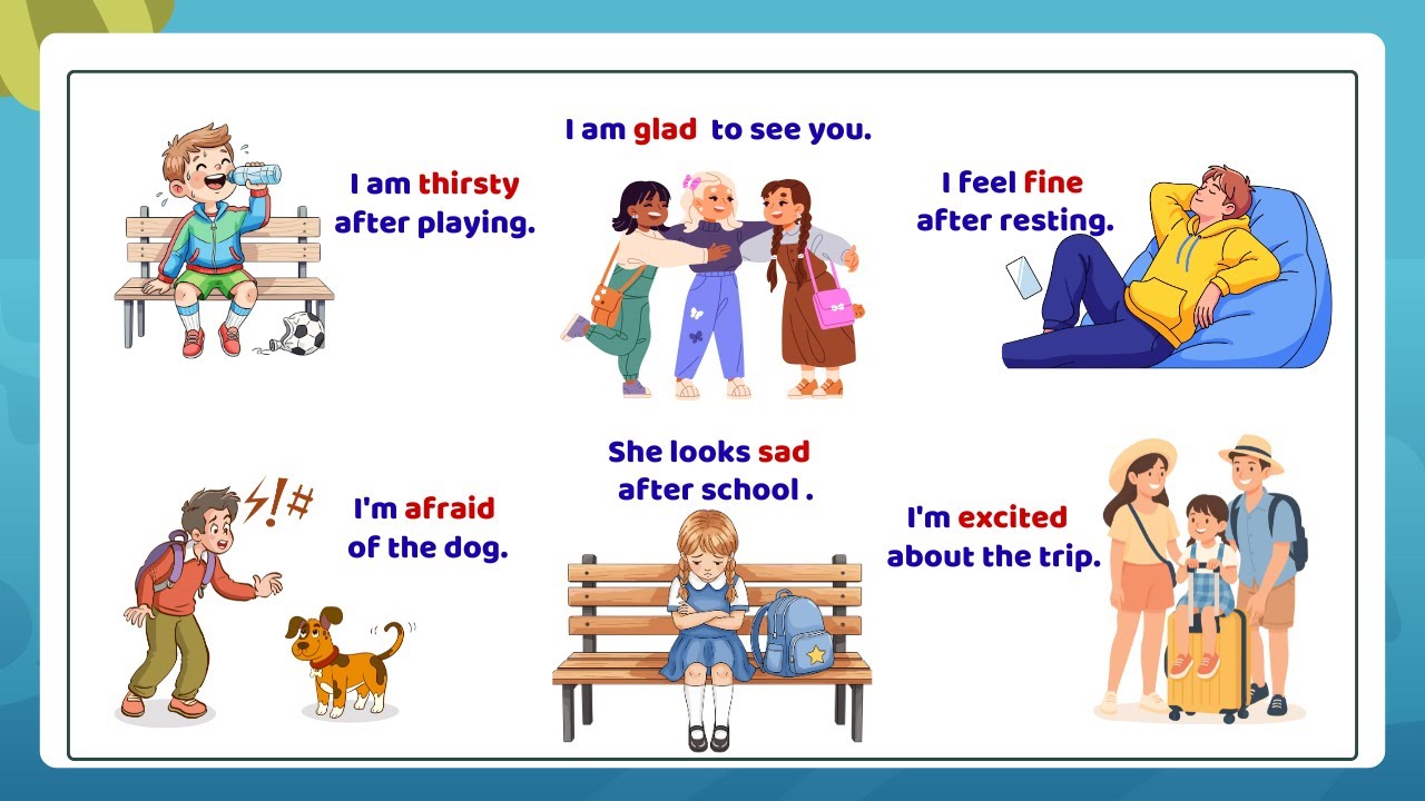 Daily English Sentences - Feelings and Emotions