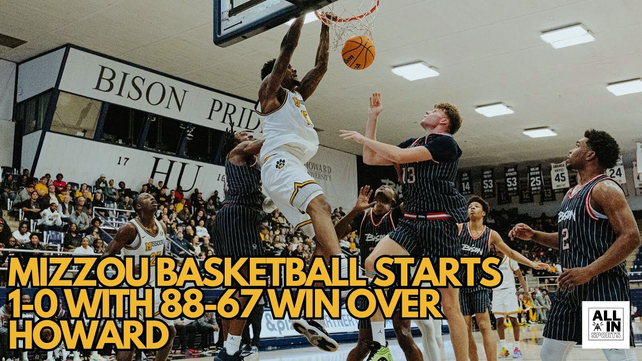 Missouri Basketball Starts 1-0 With 88-67 Win Against Howard