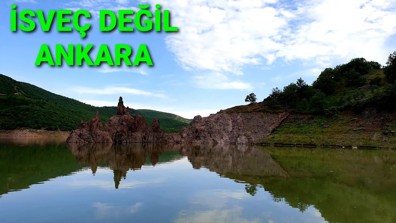 İSVEÇ DEĞİL ANKARA ( Eğrekkaya Barajı ) Doğadaki Huzur ve Balık Avı... #yenivideo #manzara #doğa