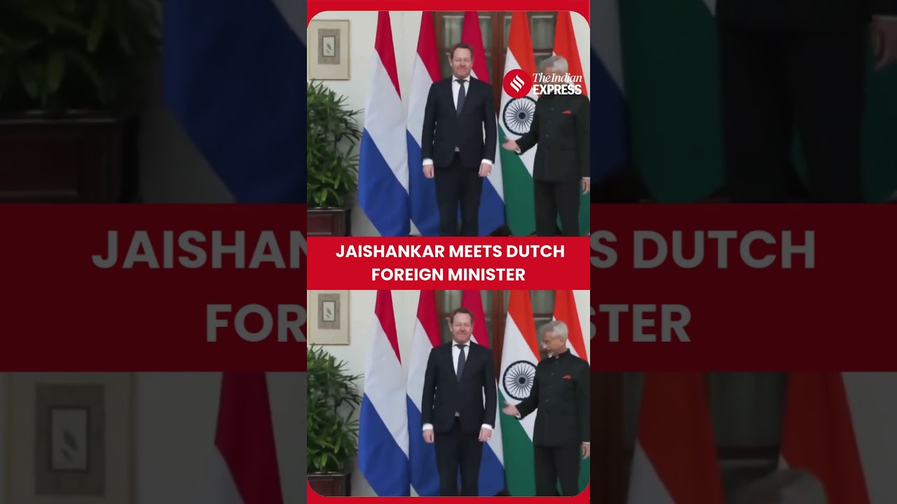 EAM Jaishankar Meets Netherlands FM David Van Weel in Delhi