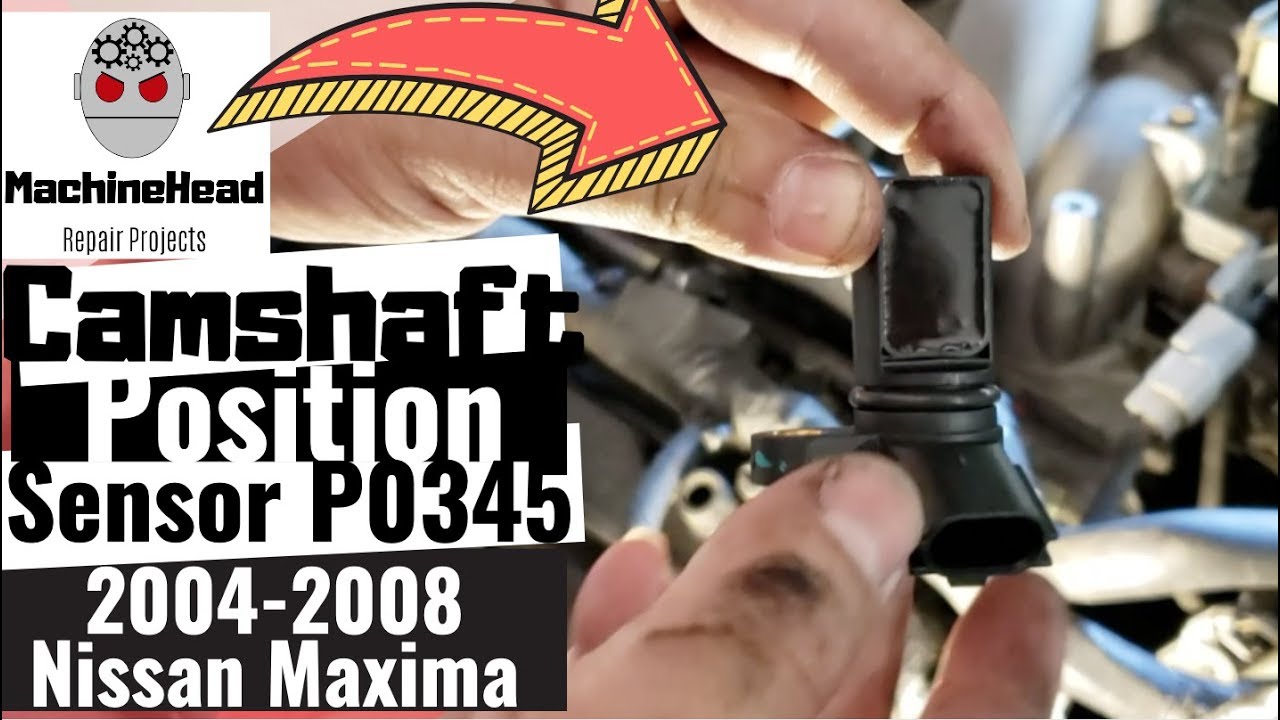 Датчик положения распредвала P0345 2004-2008 Nissan Maxima