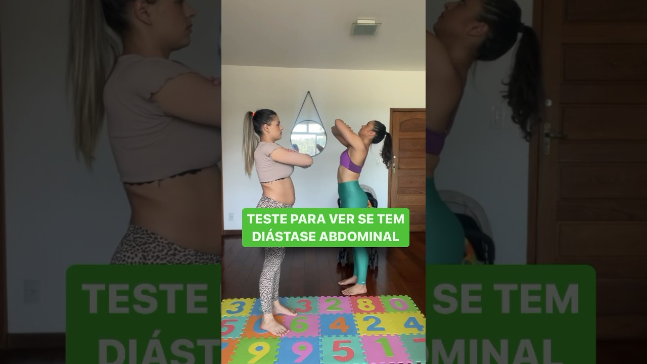Teste para ver se tem di&aacute;stase abdominal #diastase #diastaseabdominal #hipopressivo #barriga