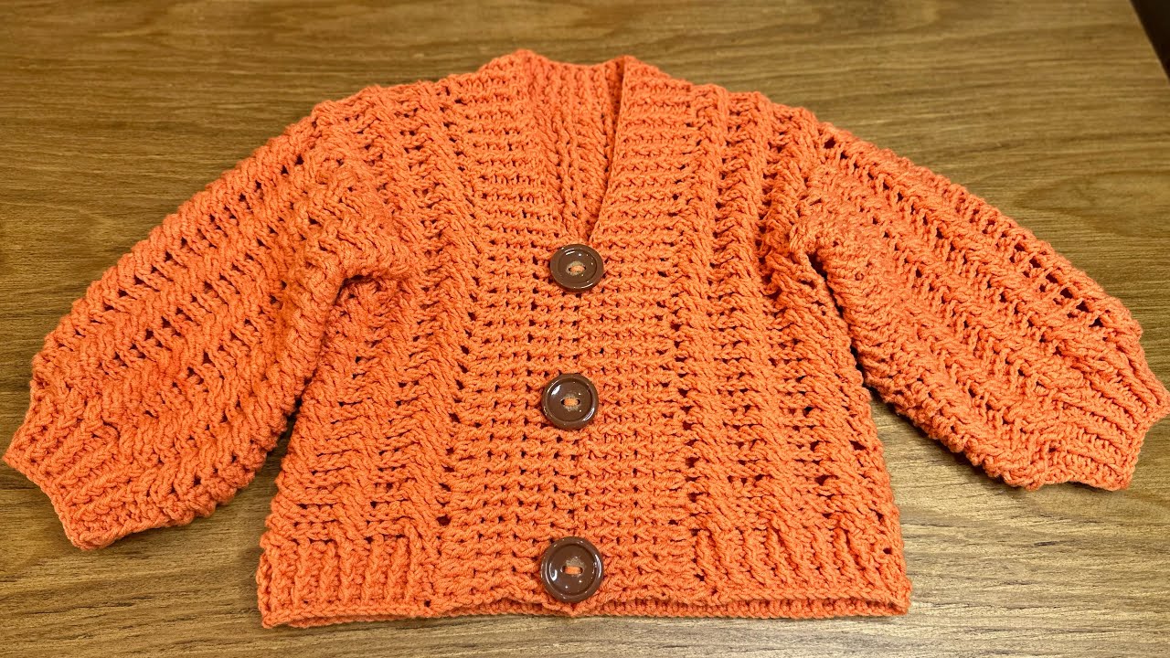How to crochet a sweater with a twist pattern