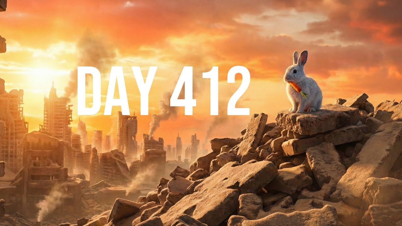 The Last Rabbit on Earth: Day 412 🔥🐰