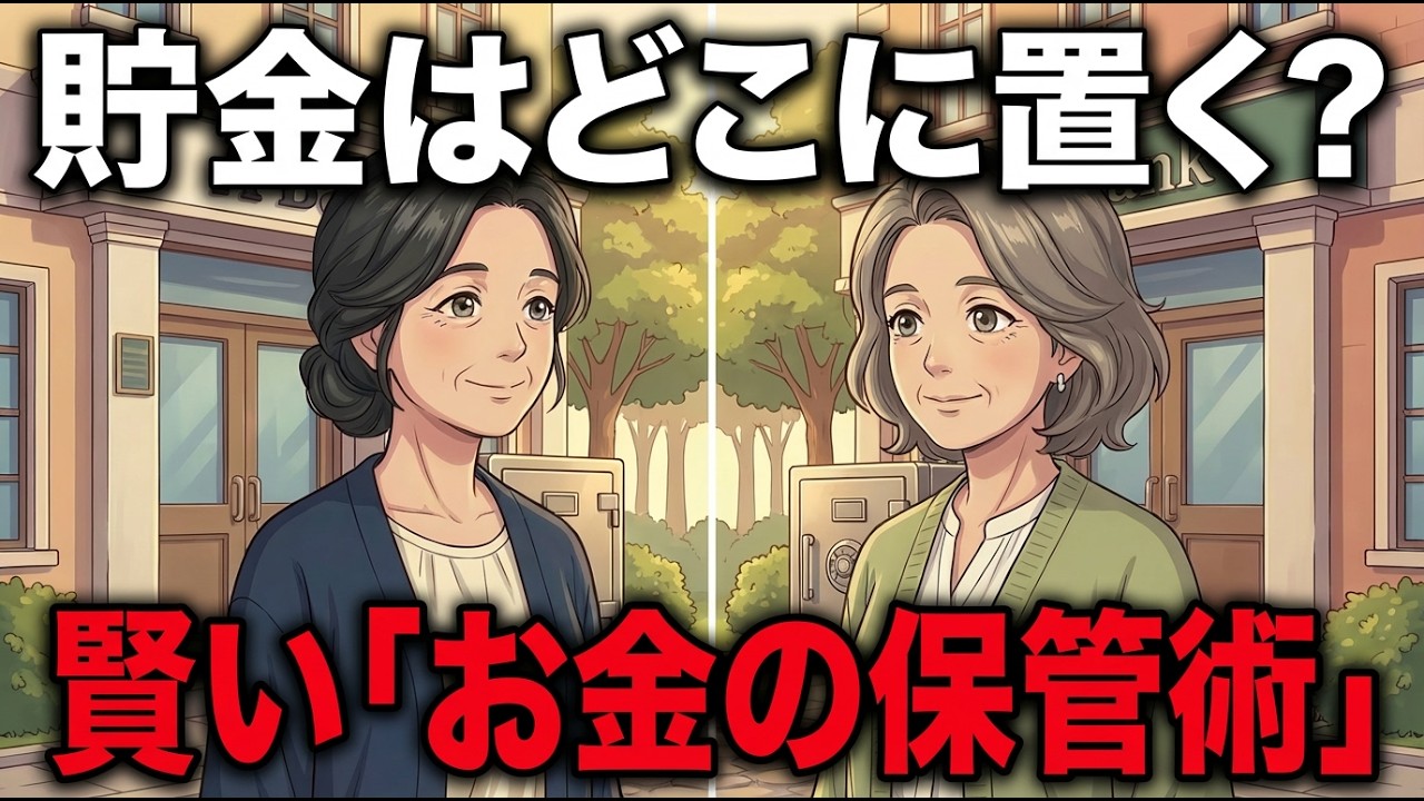 60代のお金、どこに置くのが正解？タンス預金は絶対ダメ！老後破産を防ぐ「賢い保管術」5選