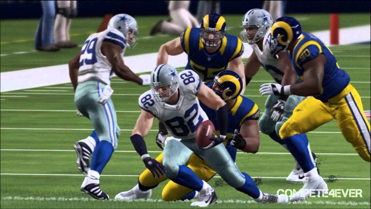 MADDEN 13 - RAMS VS COWBOYS OT GAME - 4:15 GAME, OPEN OVERCAST