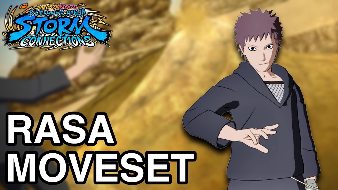 Rasa (Fourth Kazekage) FULL Moveset - Naruto x Boruto Ultimate Ninja Storm Connections