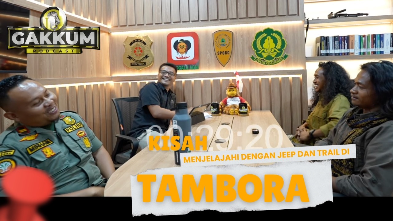 RAHASIA TAMBORA TERUNGKAP! Menjelajahi Kedalaman Sejarah Letusan dengan Jeep & Trail