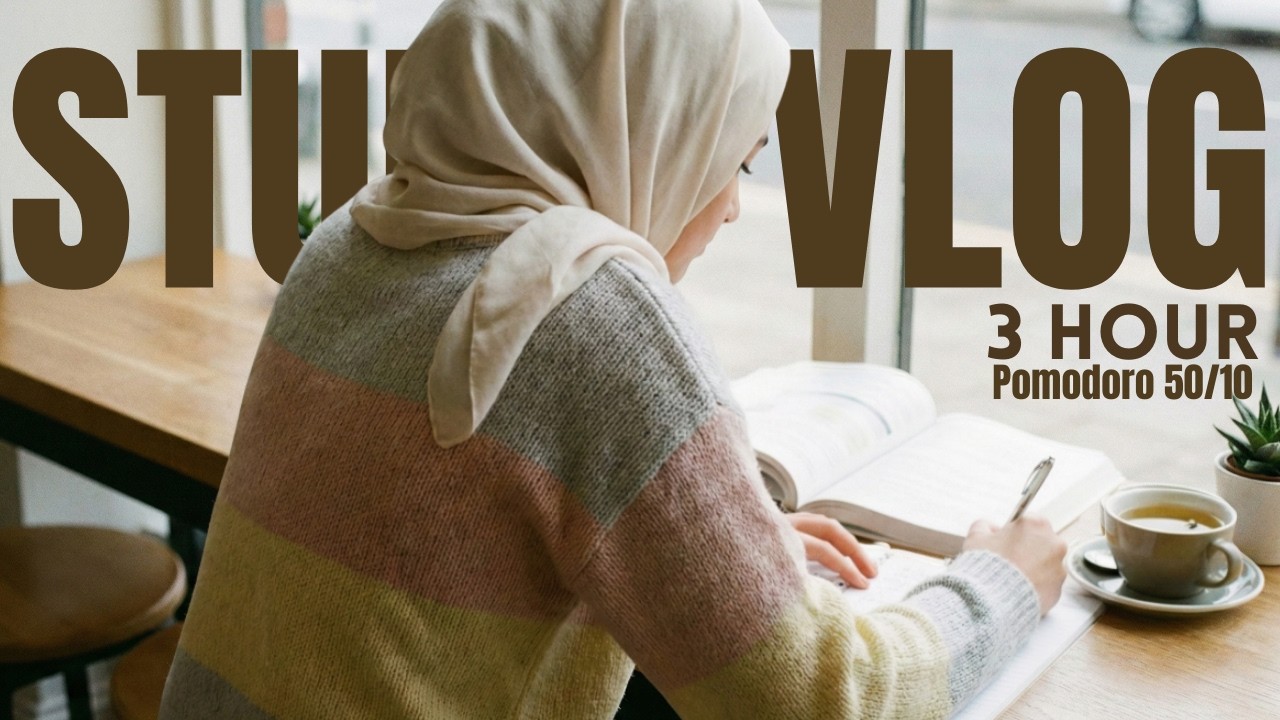 LIVE | 3 HOUR STUDY WITH ME | POMODORO 50/10 | FIRE CRACKLING SOUNDS #kpss #study #yks