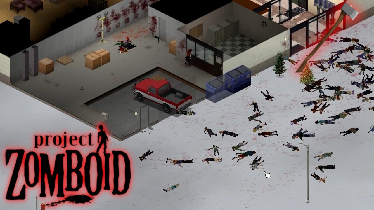 A Horde of Mall Shoppers Stood Between Me and an Axe | Project Zomboid