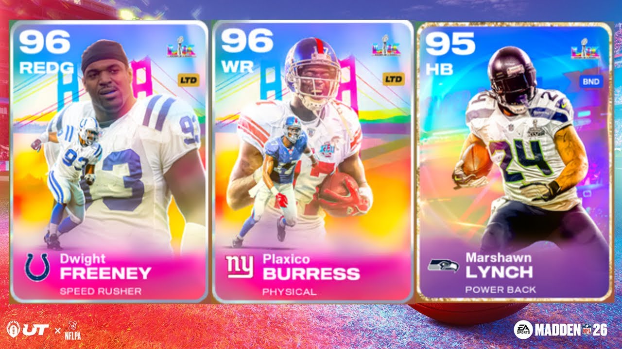Супербоул, часть 1.5: Маршон Линч, Ламарр Вудли, ЛТД Плаксико Берресс | Madden 26 Ultimate Team