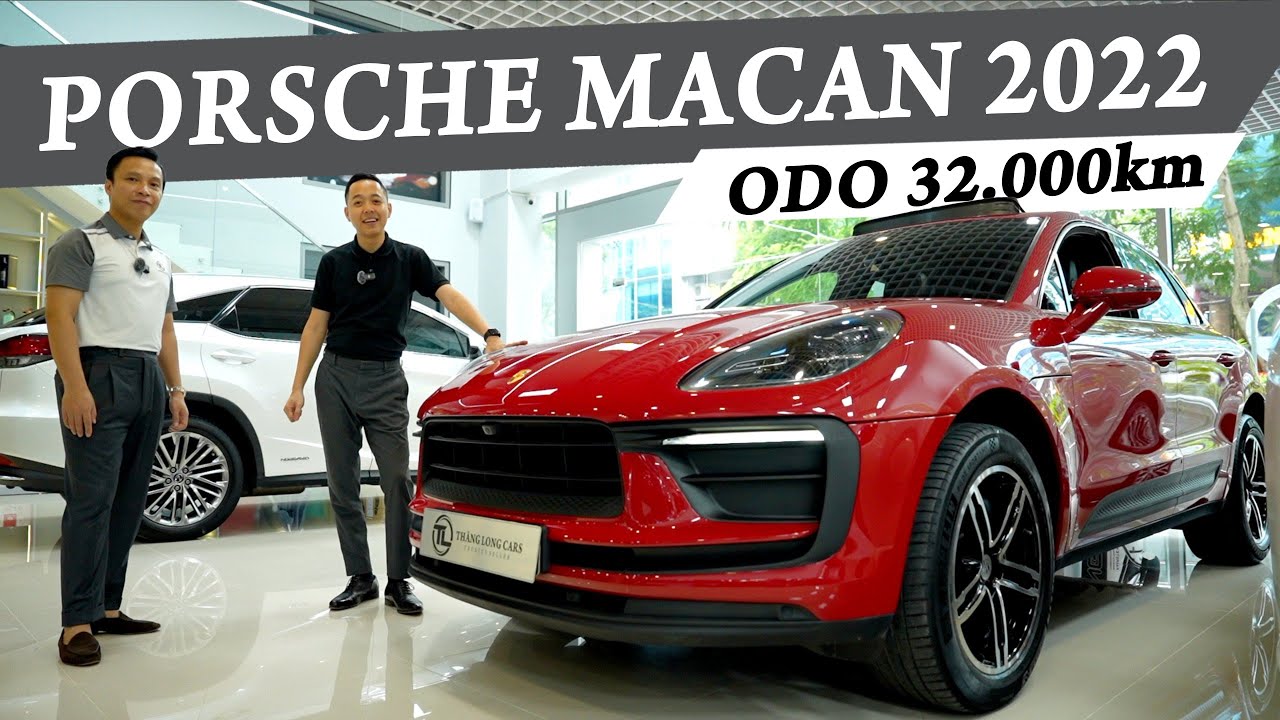 Review Porsche Macan 2022 màu đỏ cực hot mới về | THĂNG LONG CARS