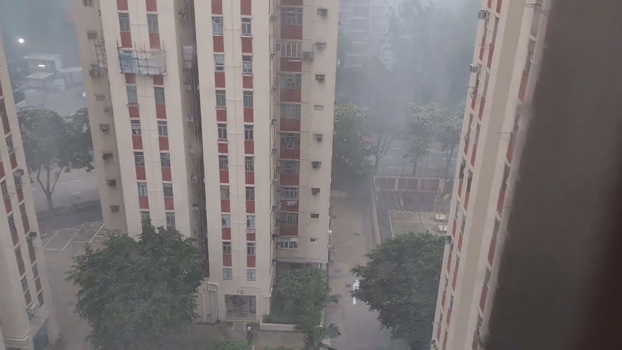 GANITO ANG ULAN DITO SA HONG KONG PARANG PINAS DIN