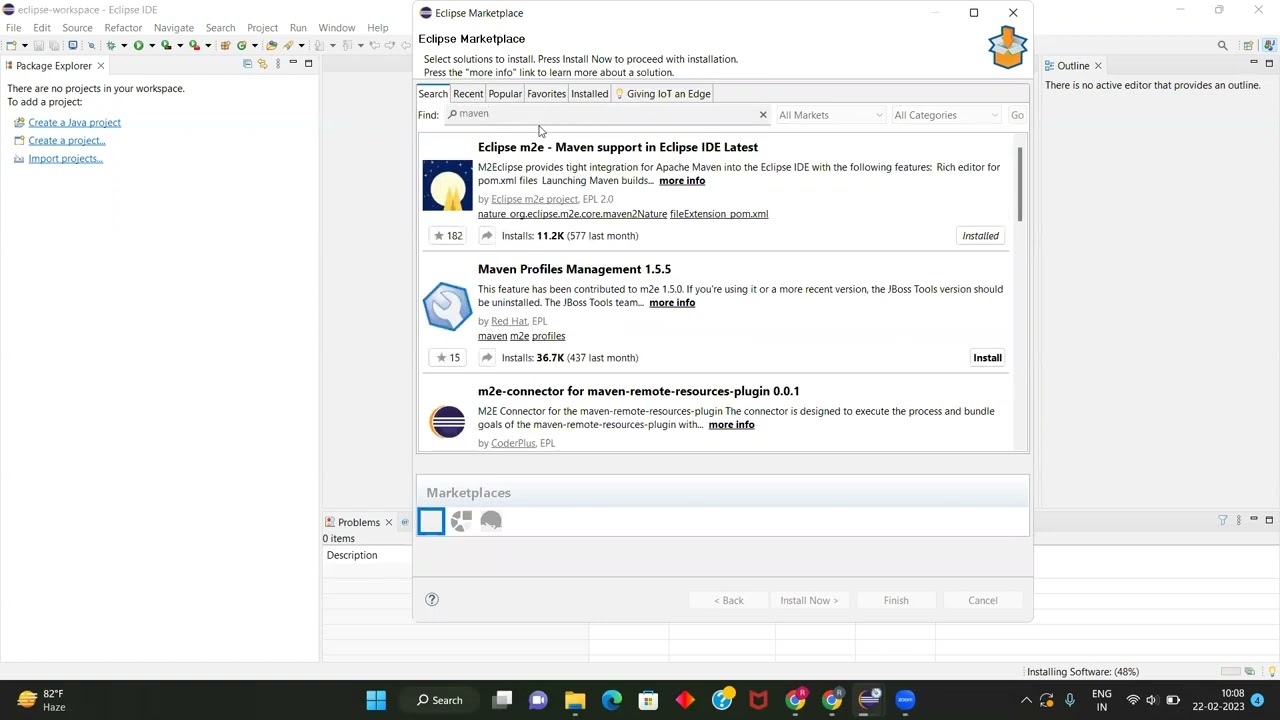 how to install testng and maven in eclipse