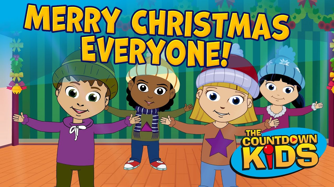 Merry Christmas Everyone - The Countdown Kids | Kids Songs & Nursery Rhymes | Lyrics Video