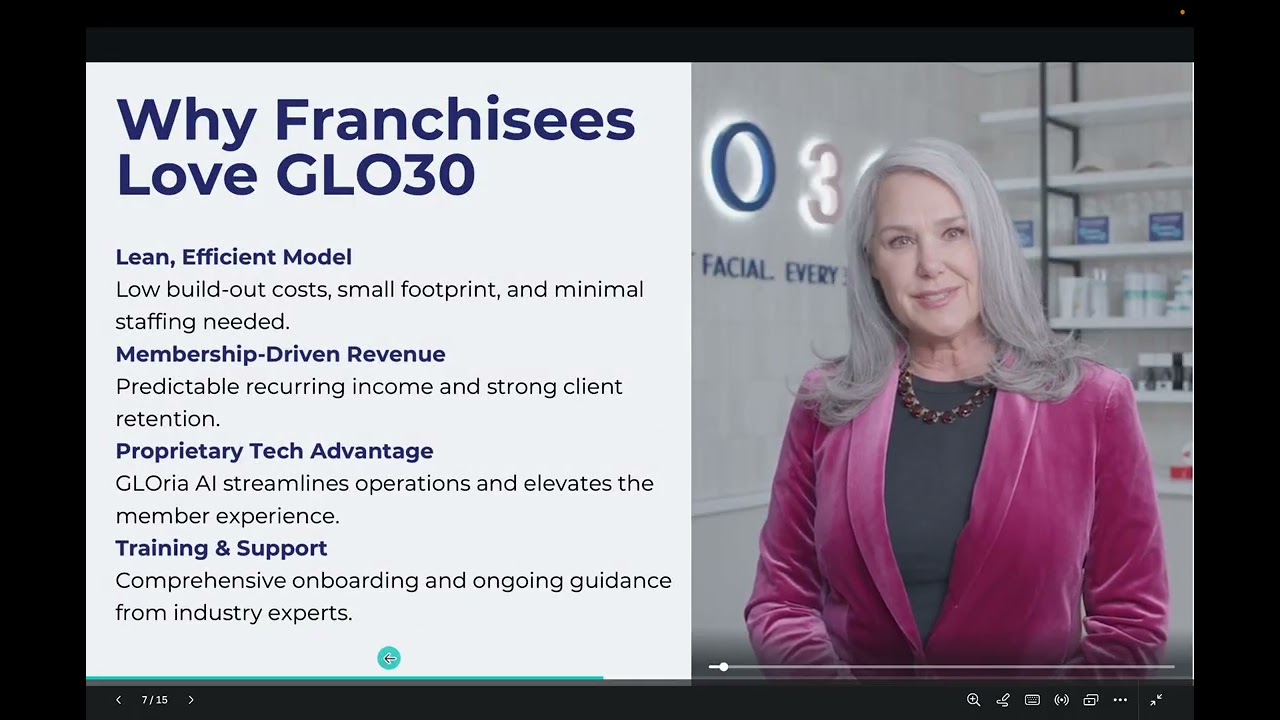 GLO30 Franchise Webinar