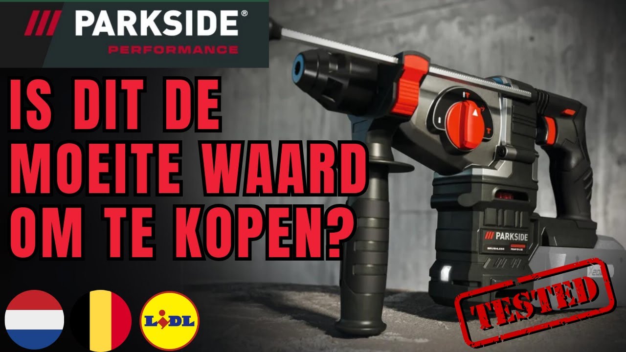 ACCU-COMBIHAMER 20 V Parkside PKHAP B2 DUTCH NEDERLANDS  BELGIUM LIDL