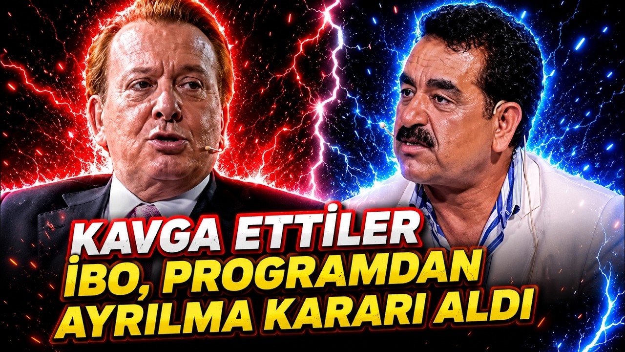 Seyfi Dursunoğlu ve İbrahim Tatlıses Kavga Etti İbo Programdan Ayrılmak İstedi!