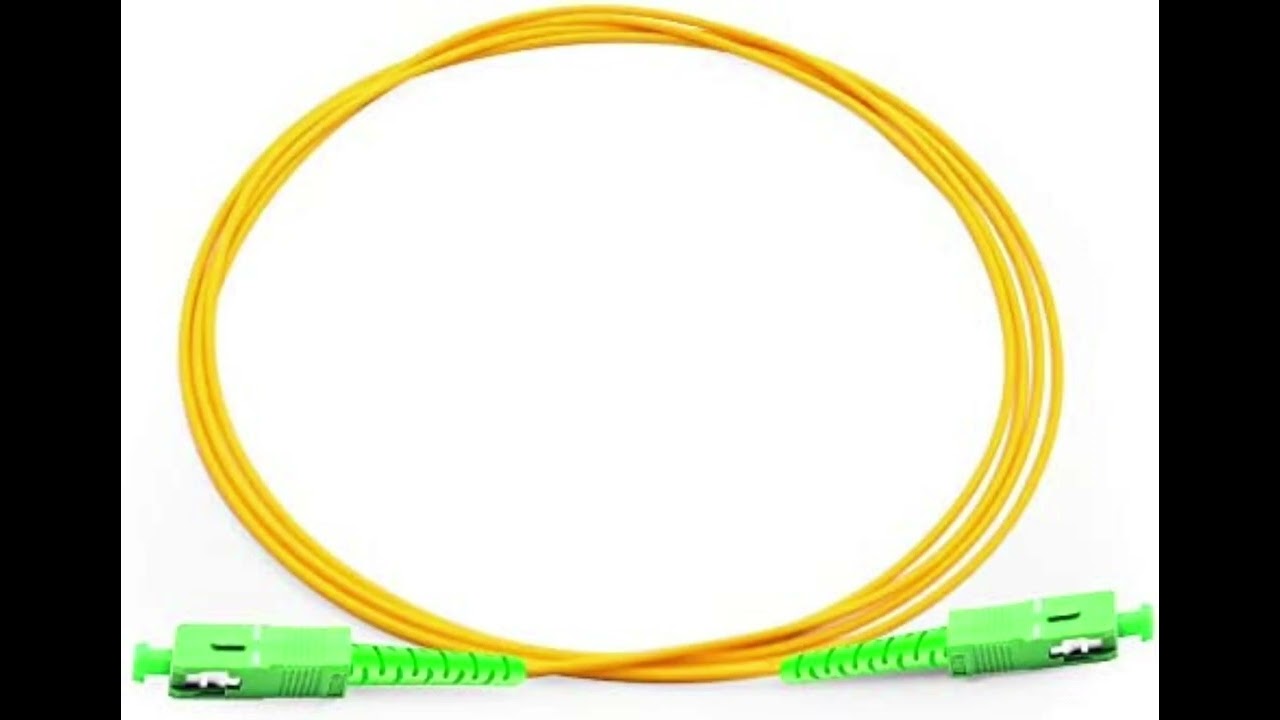Fiber Optic Cable SC/APC to SC/APC Single mode Simplex 2.0mm/3.0mm Outer Diameter 9/125
