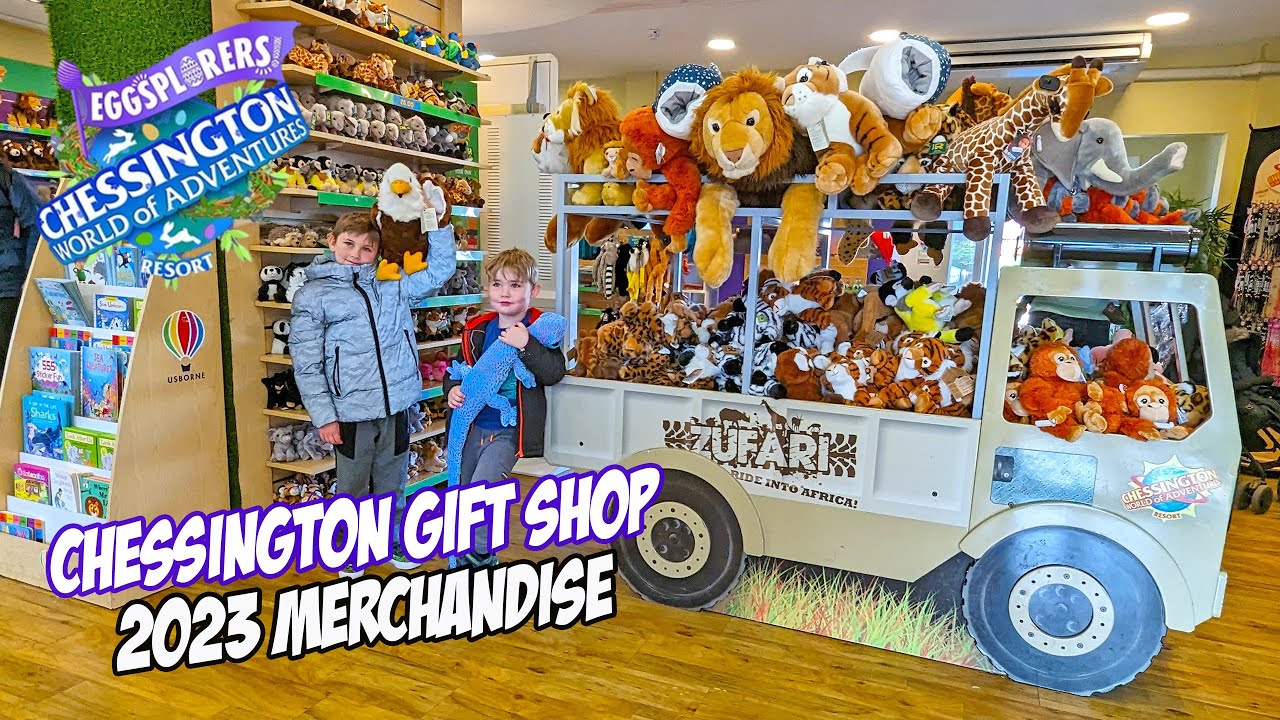 NEW 2023 Chessington Merchandise Update | Eggsplorers Event (April 2023) [4K]