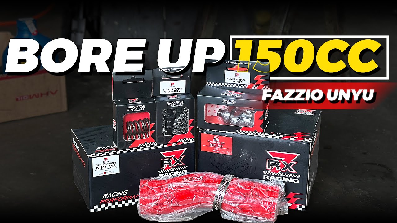 BORE UP FAZZIO 150CC 🔥🔥 | SUKABUMI PRIDE