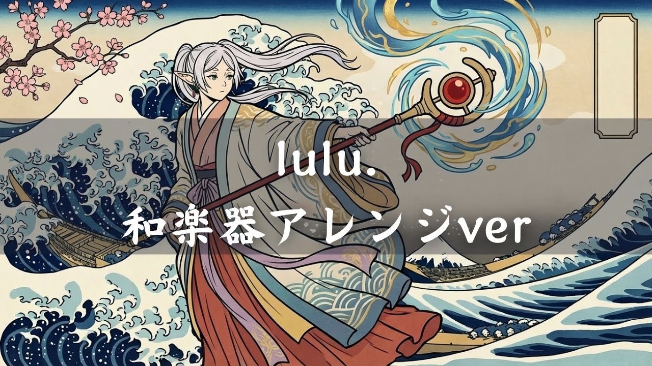 【和風アレンジBGM】Mrs. GREEN APPLE 「lulu.」/葬送のフリーレン 第2期op（歌無し）