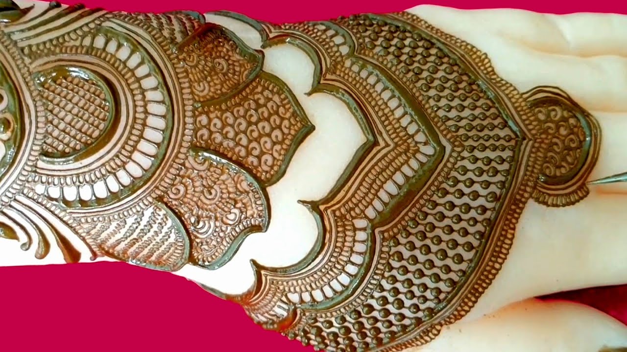 Amazing Mehandi Design for Back Easy Flower Design for Beginners mehndi design easy mehandi