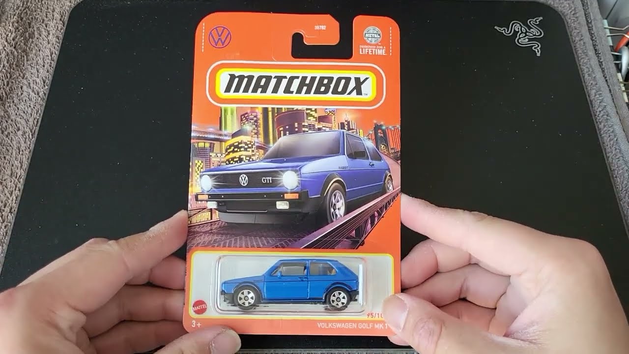Matchbox Volkswagen Golf MK 1 Unboxing. #MatchBox #volkswagen.