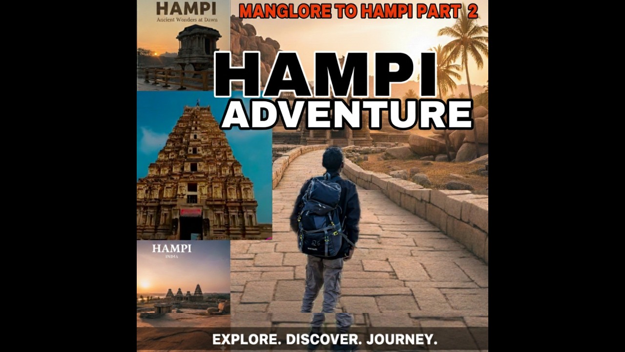 The Secrets of Hampi❤️💛: 2,000 Years in 10 Minutes 🤫🗿