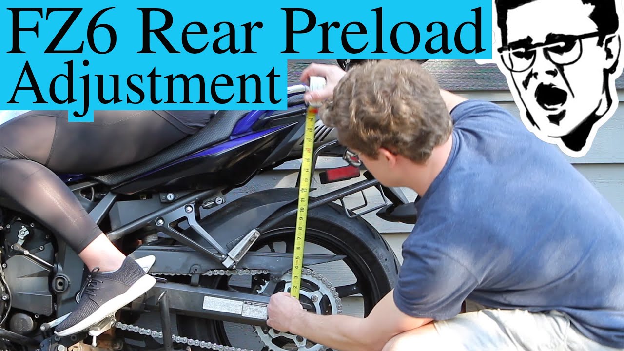 How to Adjust Yamaha FZ6 Rear Shock Preload