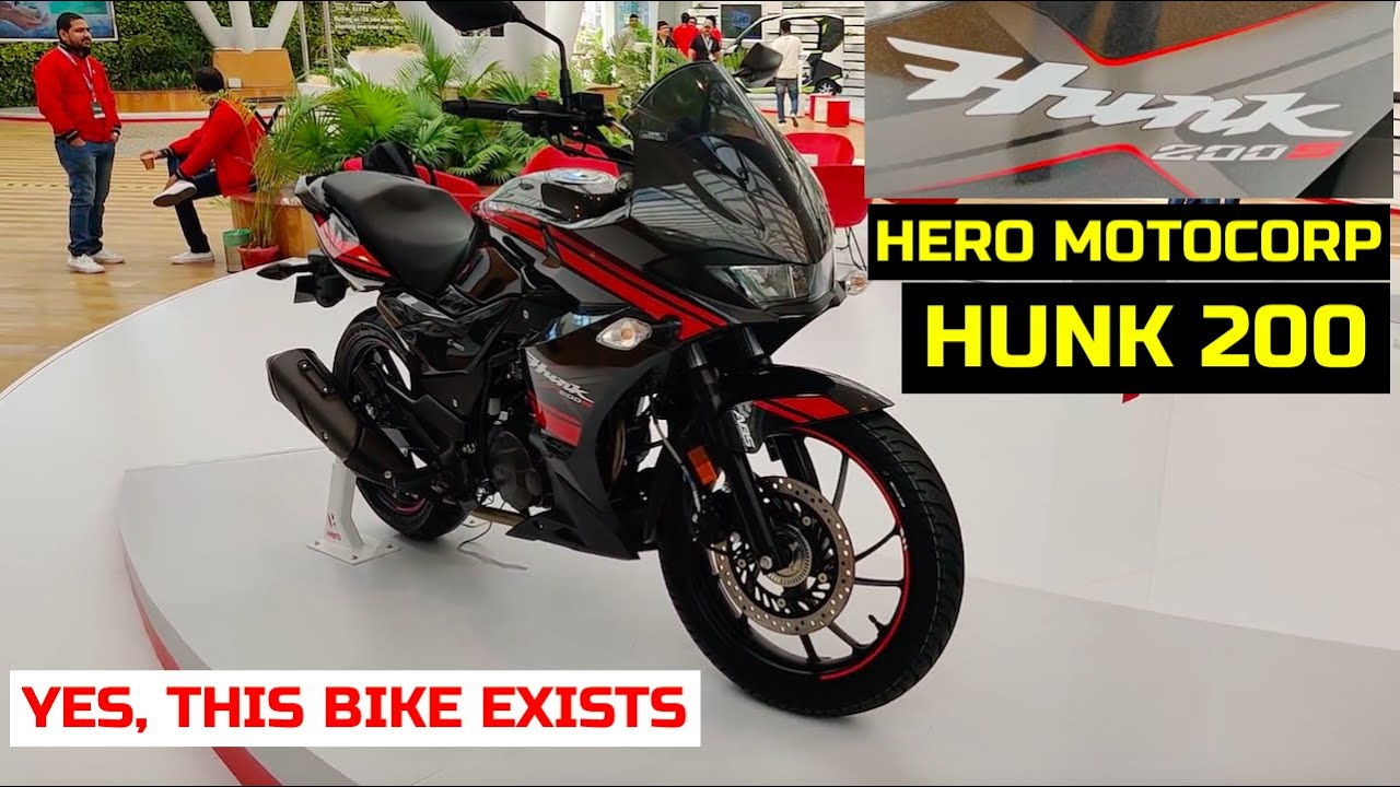 Hero Hunk 200cc || Hero MotoCorp Hunk 200S || Exclusive Video From Hero World 2020 March Event