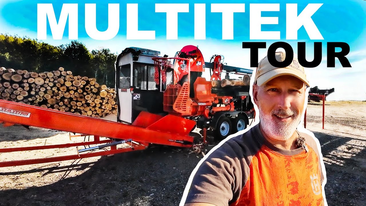 MULTITEK MANUFACTURING FACTORY TOUR! FIREWOOD PROCESSORS!