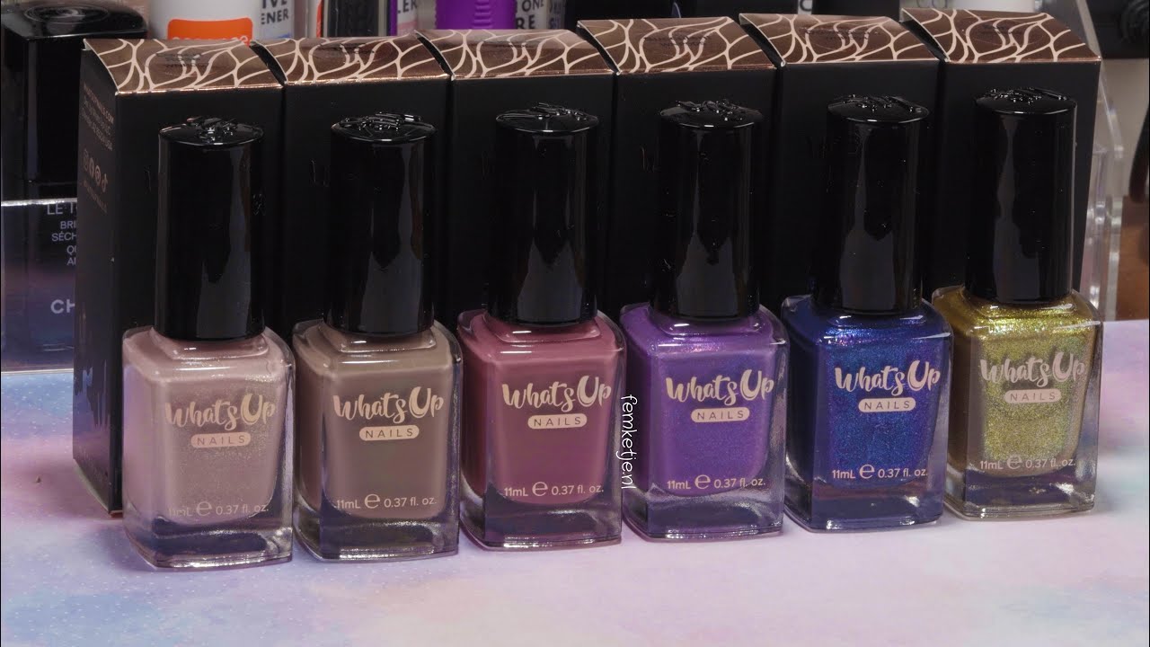 Whats Up Nails - Desert Monsoon Nail Polishes - femketjeNL