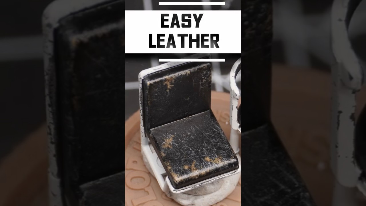 Easy Leather Tutorial #minipainting #scalemodel #hobby