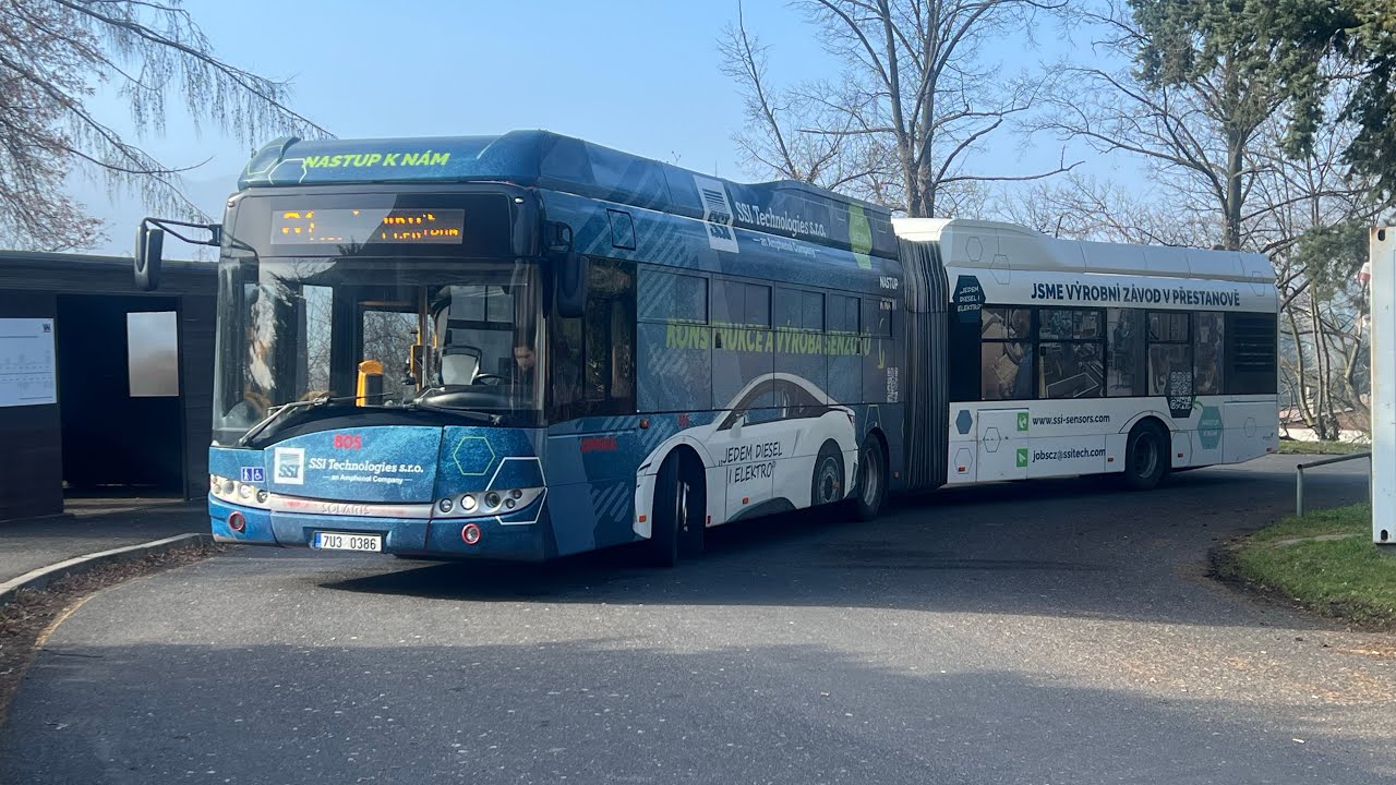 Jízda urbinem III CNG 805