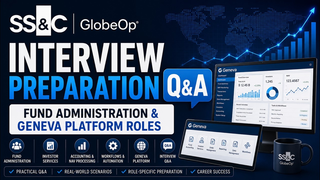 SS&C GlobeOp Interview Preparation Q&A &mdash; Fund Administration & Geneva Platform Roles