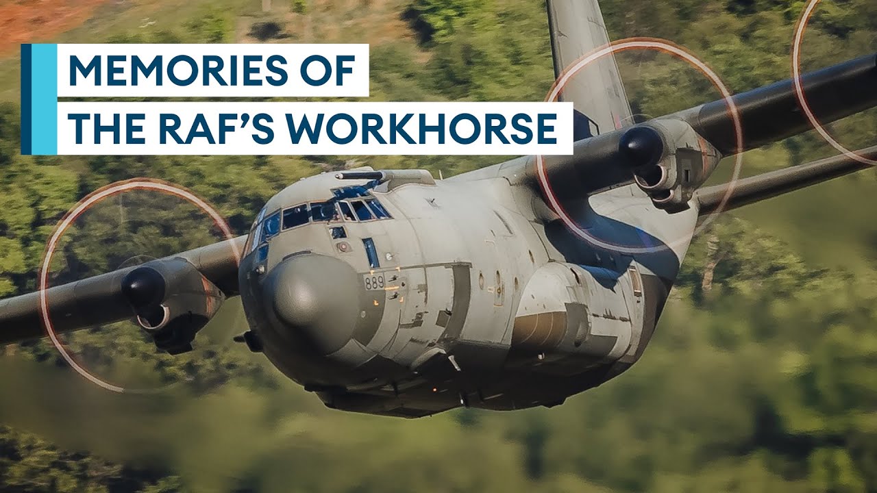 Crews who flew C-130J Hercules pay tribute to RAF's 'Swiss Army knife'