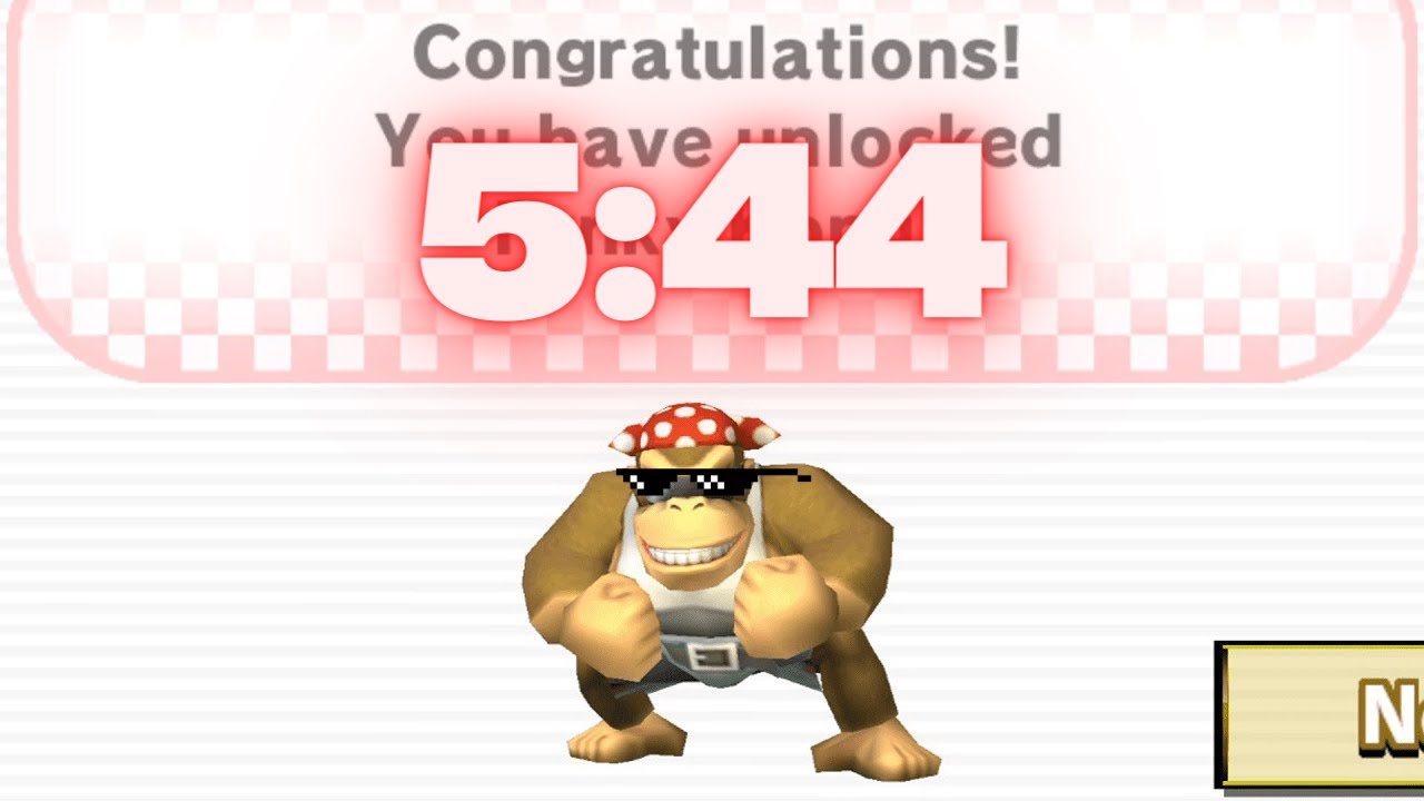 Unlock funky% pb | 5:44 4th worldwide