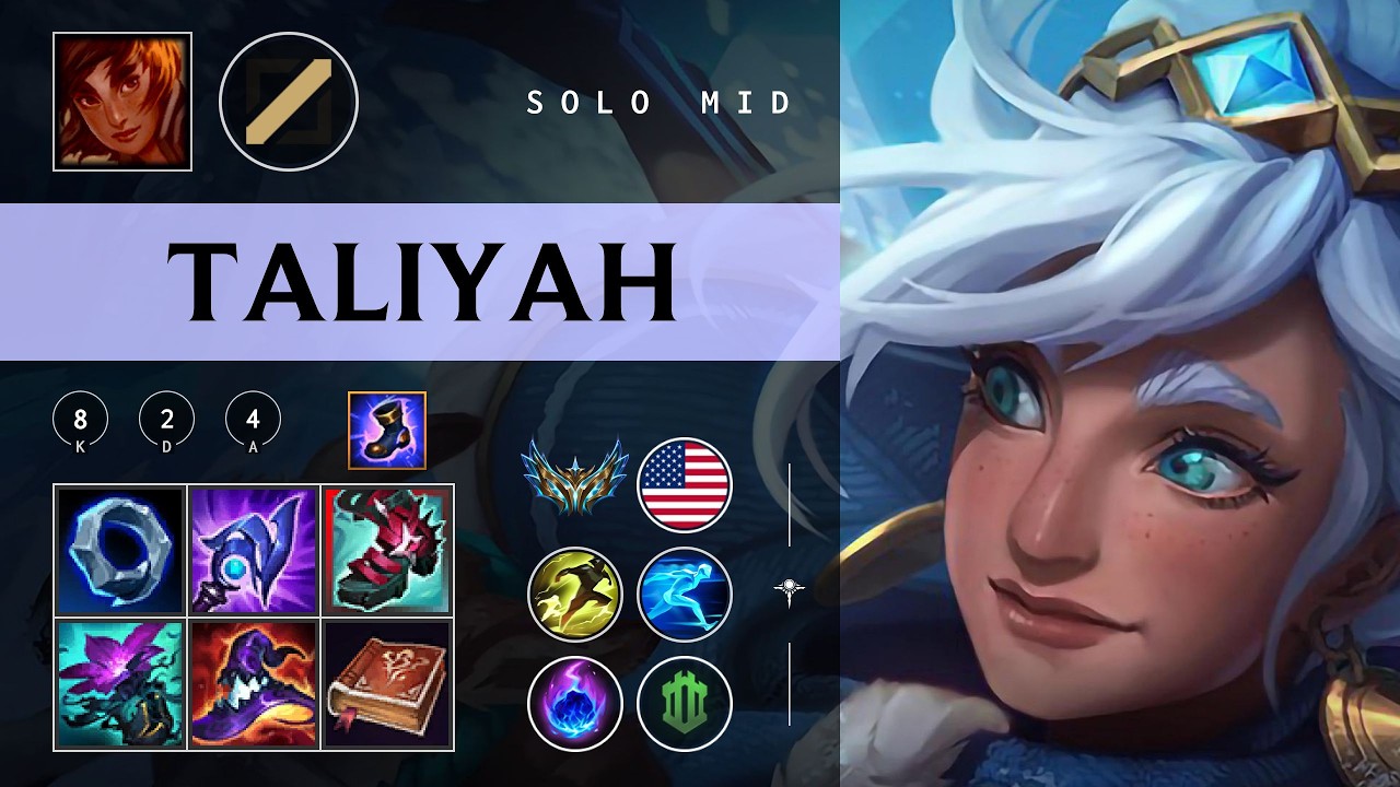 Taliyah Mid vs Syndra - NA Challenger Patch 26.03