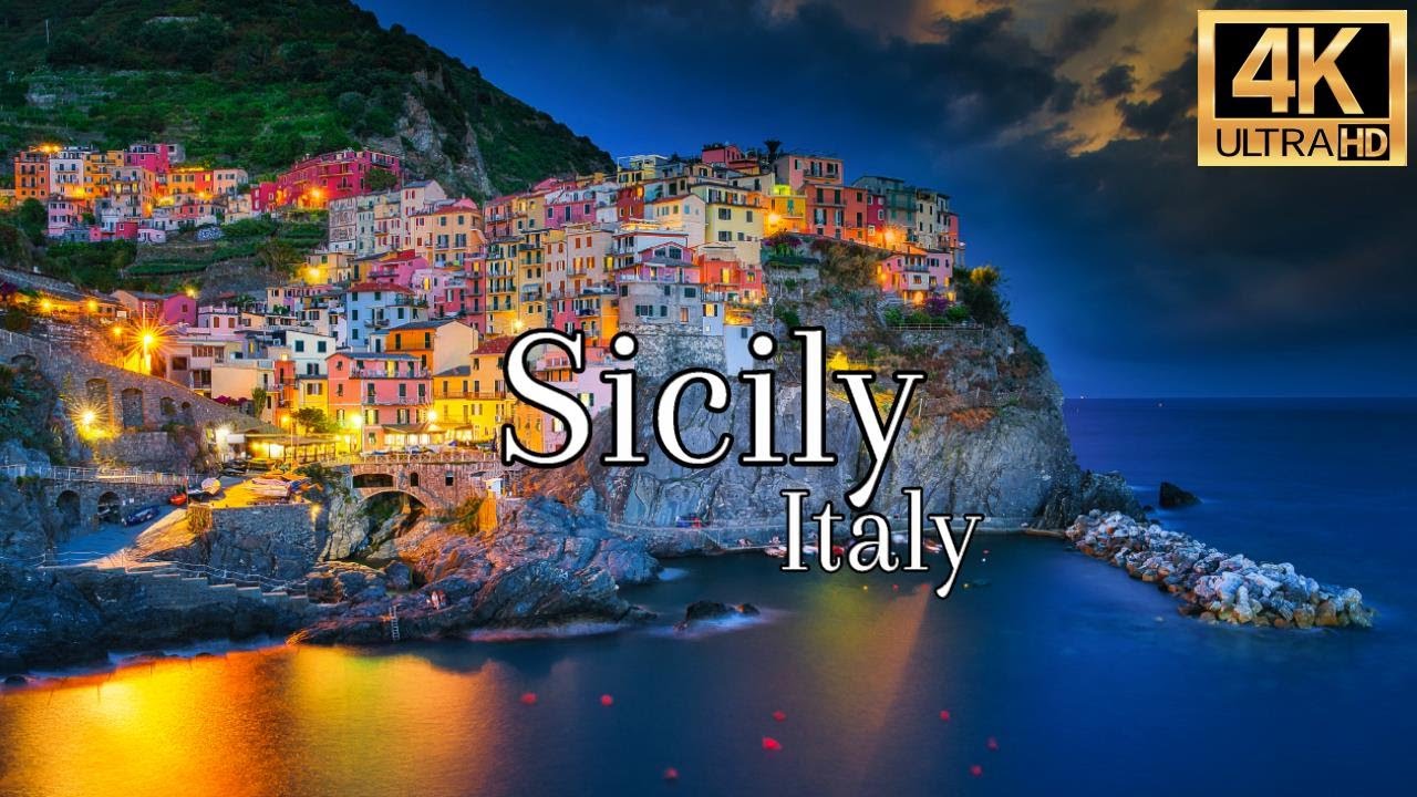 Sicily Italy 4K Ultra HD-Best Music & Nature Video 4K Ultra HD |4K HR DIARIES|